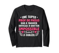 Fin année Humour Professeur Philosophie Super Prof de Philo Manche Longue