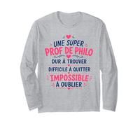 Fin année Humour Professeur Philosophie Super Prof de Philo Manche Longue