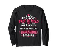 Fin année Humour Professeur Philosophie Super Prof de Philo Manche Longue