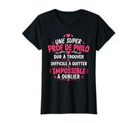 Fin année Humour Professeur Philosophie Super Prof de Philo T-Shirt