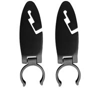 Fin Clips - Paddle Board Clamp Fasteners, Expandable Locking Clips Set with Secure Grip Hold Quick Release Attachment Feature, Tool Free Installation, Ideal for Water Sports Repair Outdoor Use