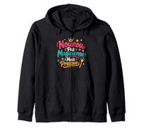 Fin d'année Super Nourrice Humour magicienne Nounou Sweat à Capuche