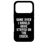 Fin de la Partie, j'aurais dû Rester sur Le canapé Gamer Coque pour iPhone 17 Pro