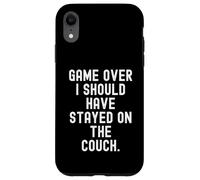 Fin de la Partie, j'aurais dû Rester sur Le canapé Gamer Coque pour iPhone XR