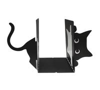Fin De Livre De Chats - Évaluations De Livre Décoratif Félin, Livres D'étagère De Fer | Rustic Bookend Rustic À Thème Pour Animaux De Compagnie Rest, Organisateur De Bureau P