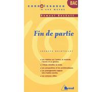 Fin de partie - Becket: programmes terminales 2011
