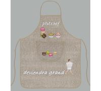 Fin de série Le Bonheur des Dames Kit de broderie au point de croix "Tablier Petit Cuisinier", motif à compter, 50x60cm