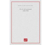 Fin de siècle gourmande, 1880-1900