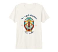 Fin Del Mundo Phare Argentine T-Shirt Haut de Gamme