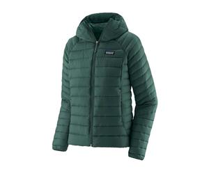 FIN & FIRE FLY Patagonia W's Down Sweater Hoody Sweatshirt, Nouveau-Vert, S Femme