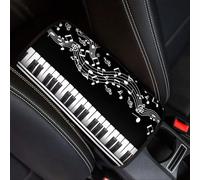 Finagallathe Housse d'accoudoir de voiture pour piano - Housse respirante et antidérapante pour console centrale de voiture - Pour homme et femme - Universelle - Convient à la plupart des voitures