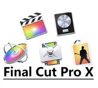 Final Cut Pro & Logic Pro Bundle - Motion, Compressor & Mainstage Offerts - Compatible Tous Mac