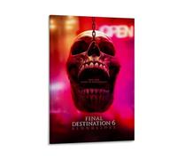 Final Destination Lot de 6 affiches sur toile vintage Art mural Décoration Impressions Poster moderne sur toile pour salon, chambre à coucher 40 x 60 cm