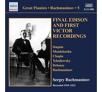 Final Edison and First Victor Recordings