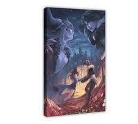 Final Fantasy 8 Squall And Rinoa Poster sur toile Décoration de chambre à coucher Paysage sportif Décoration de bureau Cadeau Décoration murale Art mural Peintures pour salon, chambre à coucher,