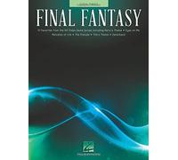 Final Fantasy Easy Piano Songbook 12 Video Game Sheet Music Favorites Including Aeris's Theme Zanarkand Tifa's Theme And More Hal Leonard Piano Sheet Music For Beginners