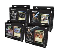 Magic: The Gathering – Decks Commander Final Fantasy – Lot comprenant les 4 decks