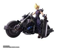 Final Fantasy VII Bring Arts - Figurine avec véhicule Cloud Strife & Hardy-Daytona 15 cm Multicolore G