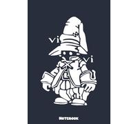 Final Fantasy Vivi Notebook: Notebook Journal College Ruled Lined Blank Notepad