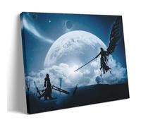 Final Fantasy Vll Game Character The Cloud Strife 1 poster Peinture décorative sur toile pour salon, chambre à coucher, art mural, impression photo, décoration moderne, pour salle familiale, 40 x 60