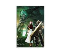 Final Fantasy Vll Game Character The Cloud Strife (3) Poster Peinture décorative sur toile pour salon, chambre à coucher, art mural, impression photo, décoration moderne, pour salle familiale, 30 x 45