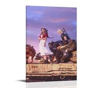 Final Fantasy Vll Game Poster The Cloud Strife Peinture décorative sur toile pour salon, chambre à coucher, art mural, impression photo, décoration moderne, pour salle familiale, 20 x 30 cm
