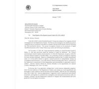 Final Report of the Special Counsel