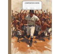 Final Run Baseball Journal | Dramatic Walk Off Moment Notebook | Sports Fan Composition Book for School and Practice: Lined pages for planning, studying, and capturing creative thoughts