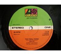 FINAL THING 12" SINGLE UK ATLANTIC 1978 2 TRACK B/W ARE YOU READY FOR LOVE (LV20)