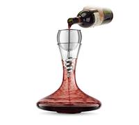Final Touch TWISTER Édition en acier inoxydable Carafe à décanter vin rouge Décanteur Carafe à vin