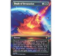 Finale of Devastation #01 Foil by CB - Alternative Custom Art Sorcery MTG