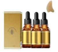 Finalement furtifs légers et anti-rideaux pour le visage jeune sérum, huile d'essence anti-ride, lisse les ridules, hydrate profondément, éclaircissant le sérum de visage hydratant avec plaque (3PCS)