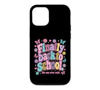 Finally Back to School No-One Ever Said Funny Teacher Coque pour iPhone 12/12 Pro