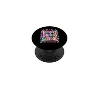 Finally Back to School No-One Ever Said Funny Teacher PopSockets PopGrip Adhésif