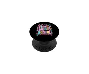 Finally Back to School No-One Ever Said Funny Teacher PopSockets PopGrip Adhésif