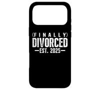 Finally Divorced Est 2025 | Divorcee Ex Husband Ex Wife Coque pour iPhone 17 Pro Max