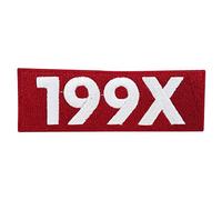 Finally Home Écusson Thermocollant | 199X 90s Kid | Patch à coller au fer à repasser ou à coudre | Pièce de décoration ou réparation pour vêtement, jean, sac, pantalon, veste