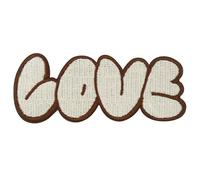 Finally Home Écusson thermocollant - Ballon d'amour | Patchs avec dicton, écussons, thermocollants, écussons hippie, écussons à repasser vintage | Patch à repasser pour tous les tissus