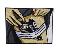 Finally Home Écusson Thermocollant | Dont worry, I got a Gun Girl | Patch à coller au fer à repasser ou à coudre | Pièce de décoration ou réparation pour vêtement, jean, sac, pantalon, veste