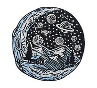 Finally Home Écusson thermocollant Maison sur la Lune | Patchs de l'espace, Terre Moon à repasser, patch spatial, patchs planète