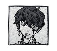 Finally Home Écusson thermocollant motif anime coréen, écussons manga, bande dessinée, écussons de dessin animé, écussons cool, écussons thermocollants