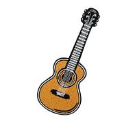 Finally Home Écusson thermocollant pour guitare acoustique | Écussons de groupe, jupe, thermocollant, écusson