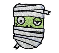 Finally Home Petit écusson momies zombie thermocollant | Patchs d'Halloween, écussons, écussons thermocollants, écussons