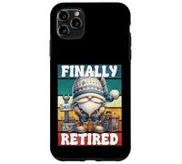 Finally Retired Dad Handyman GNOME for Funny Retirement Coque pour iPhone 11 Pro Max