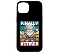 Finally Retired Dad Handyman GNOME for Funny Retirement Coque pour iPhone 13