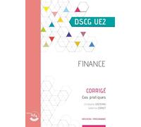 Finance - Corrigé: UE 2 du DSCG