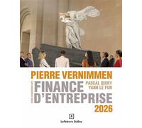 Finance d'entreprise 2026 24ème édition - Pascal Quiry - Dalloz - broché - Etude