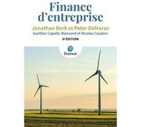 Finance d'entreprise 6e édition Jonathan Berk (Auteur), Peter DeMarzo (Auteur), Gunther Capelle-Blancard (Auteur), Nicolas Couderc (Auteur)