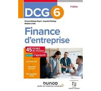 Finance D'entreprise Dcg 6 - 45 Fiches De Révision Pour Réussir L'épreuve