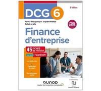 Finance D'entreprise Dcg 6 - 45 Fiches De Révision Pour Réussir L'épreuve